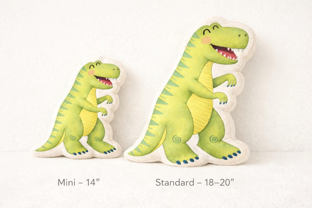 Dinosaur Pillow and Blanket Set, Little Companions Soft Comfort for Kids
