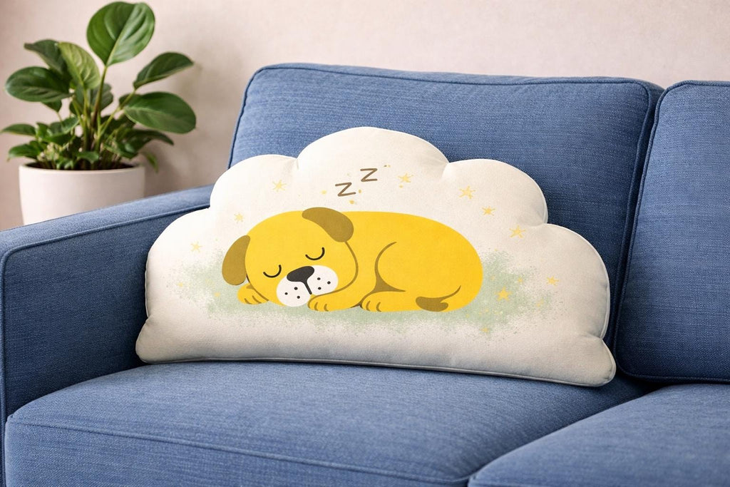 Handmade Space Pup Pillow Set – Astronaut Dog Nursery Decor